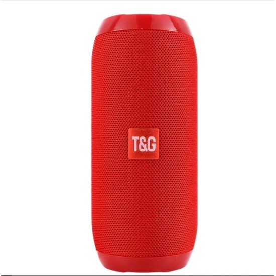 SPEAKER WIRELESS TG-117 AUX/USB/MEMORY CARD RED